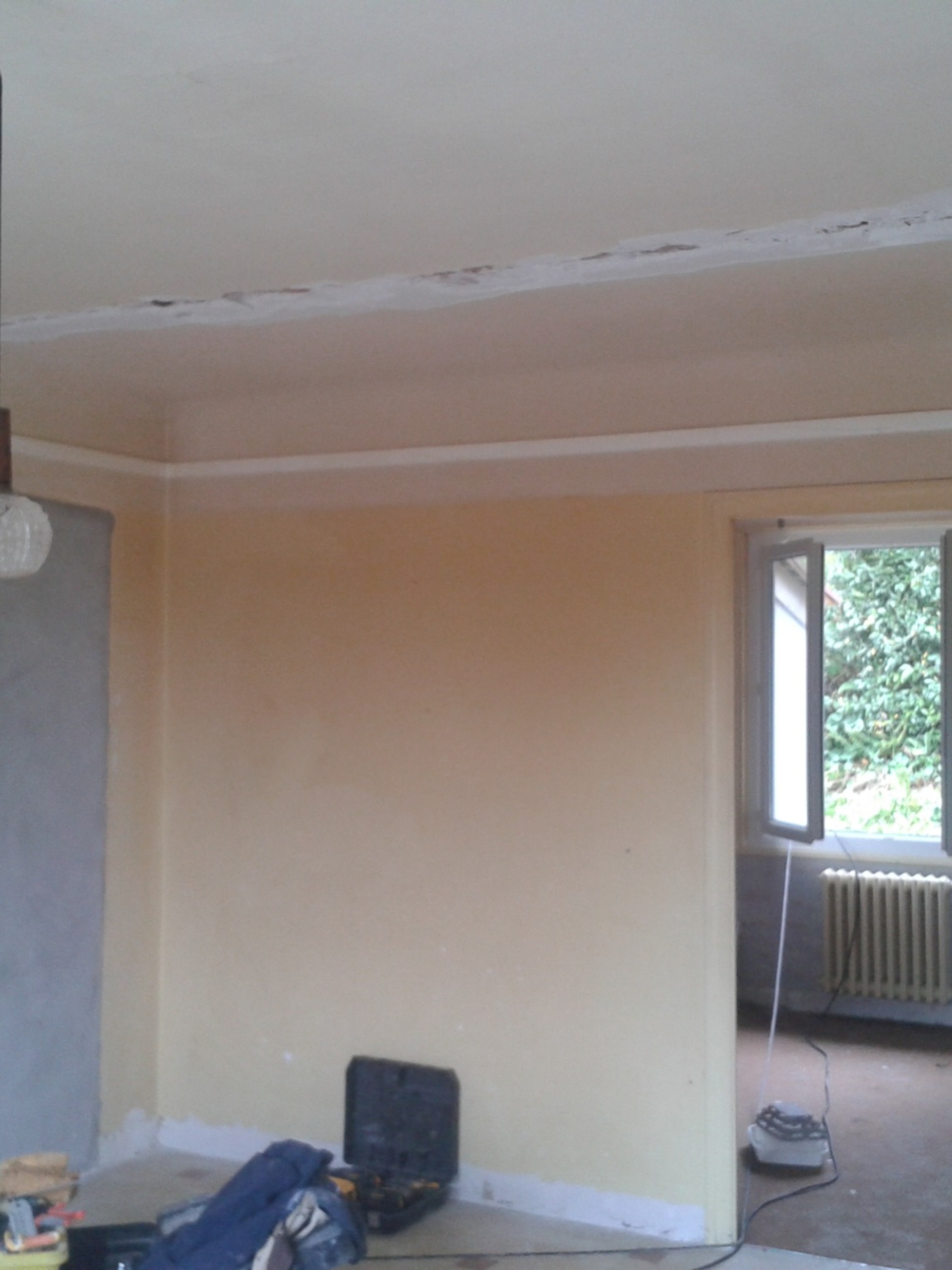 Salon avant rénovation